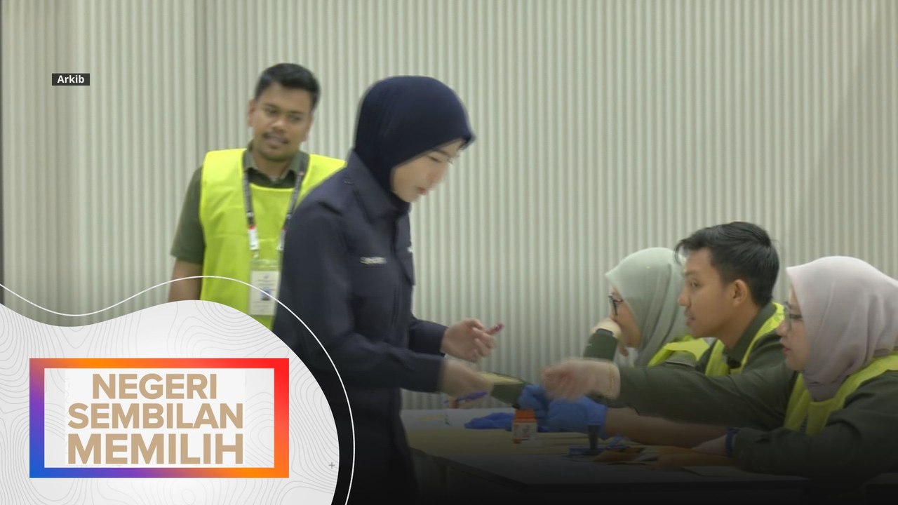 N.Sembilan Memilih: 22,339 anggota keselamatan, pasangan mengundi awal esok