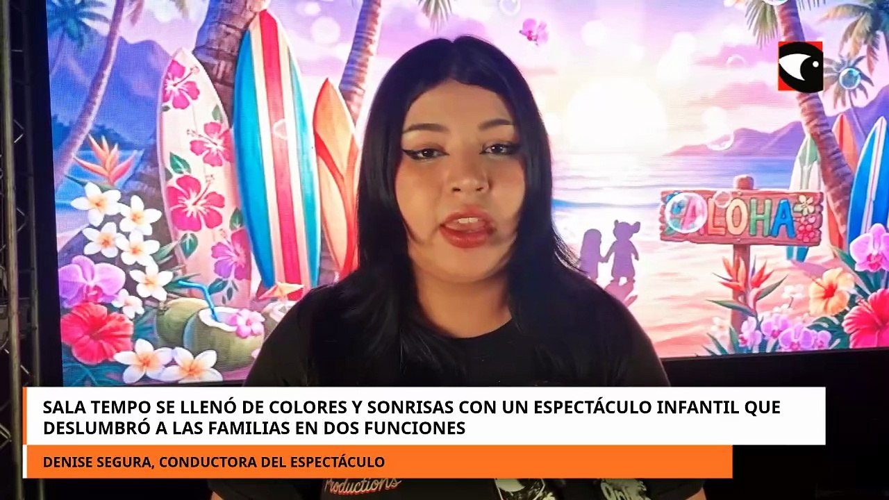 SALA TEMPO SE LLENÓ DE COLORES Y SONRISAS CON UN ESPECTÁCULO INFANTIL QUE DESLUMBRÓ A LAS FAMILIAS