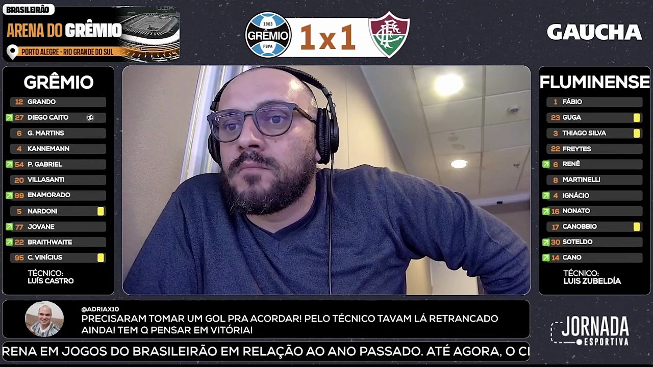 Kannemann assume erro após empate contra o Fluminense
