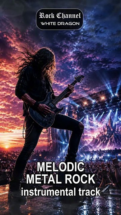 Atmospheric Melodic Metal Rock | Melodic Metal Instrumental #RockInstrumental