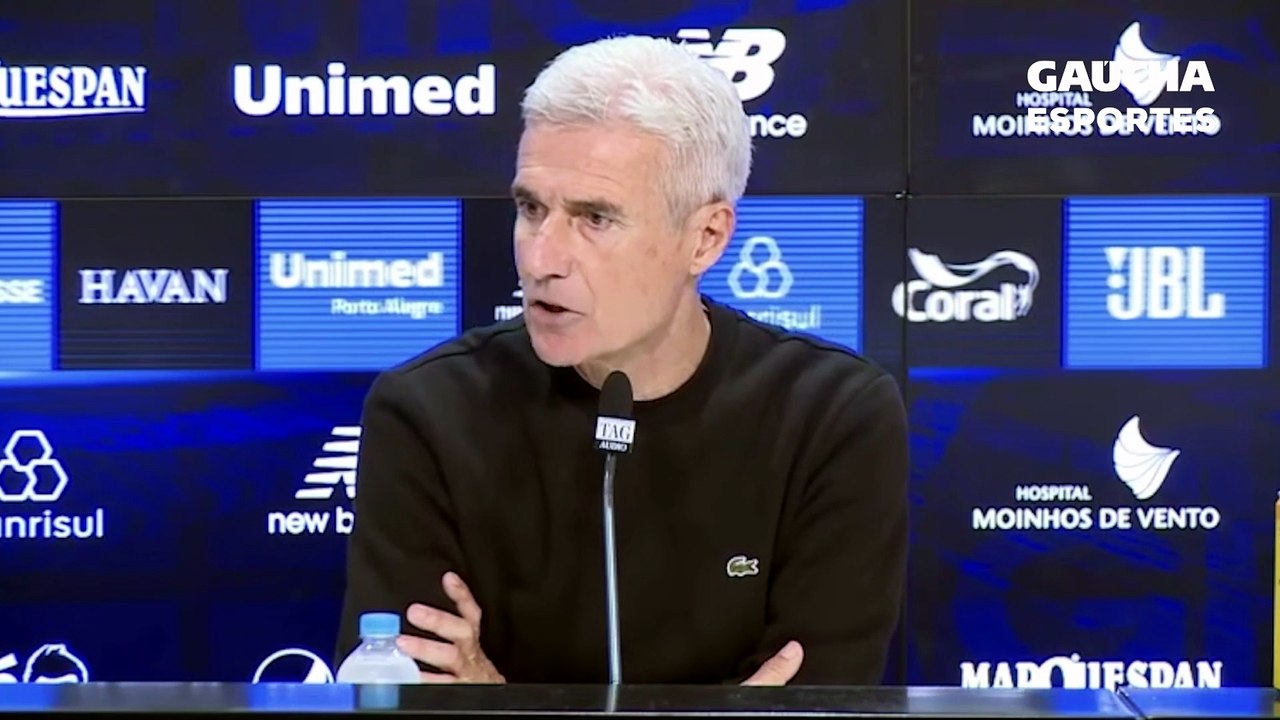 Coletiva Luís Castro após empate com o Fluminense