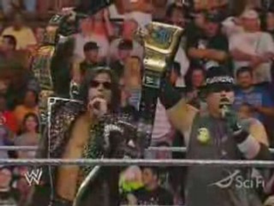 Finlay challenges the Miz & Morrison - Ecw 7/8/08