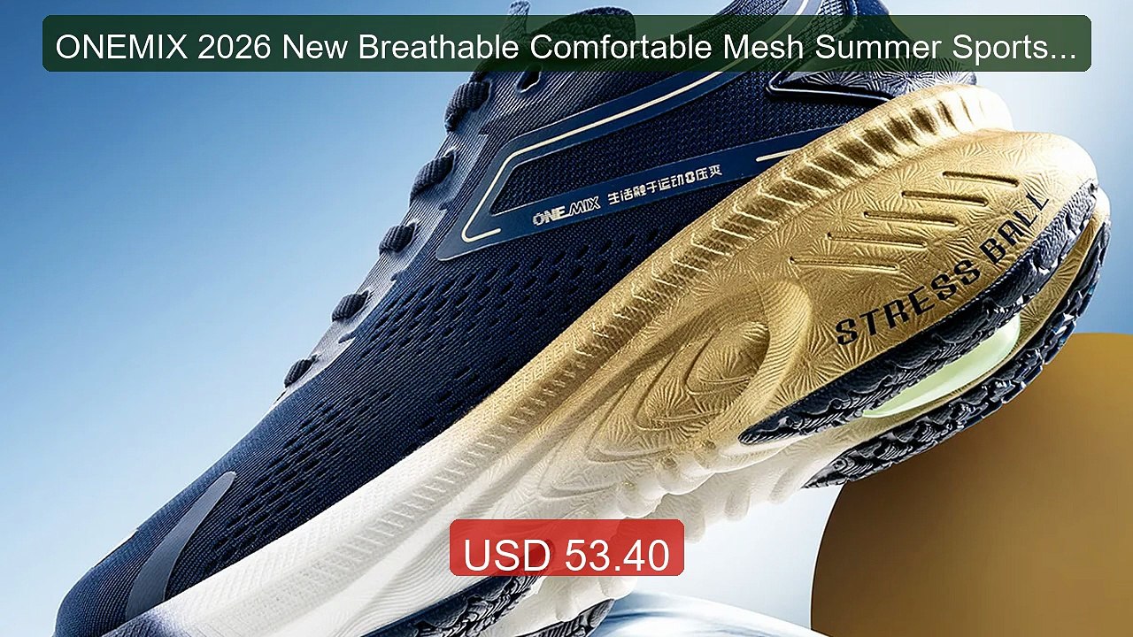 ONEMIX 2026 New Breathable Comfortable Mesh Summer Sports Men And ... -- Best Deal 2026 | Shop Now!