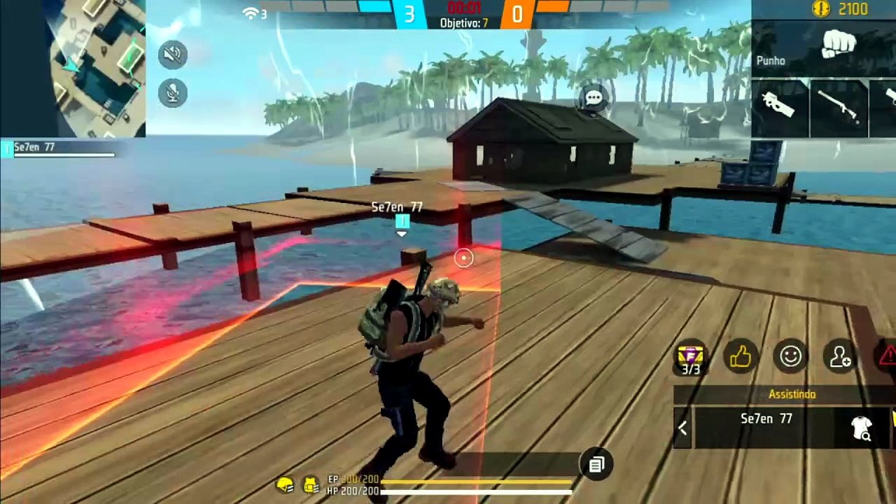 FREE FIRE X1 DAS LENDA