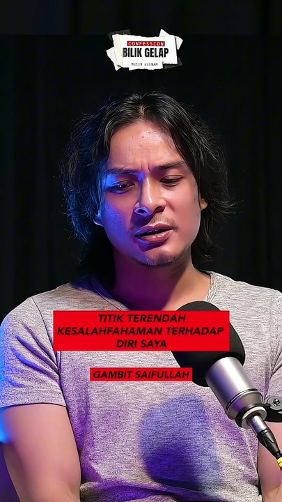 Titik Terendah Apabila Disalah Erti Oleh Orang Lain – Gambit | Confession Bilik Gelap S6EP28