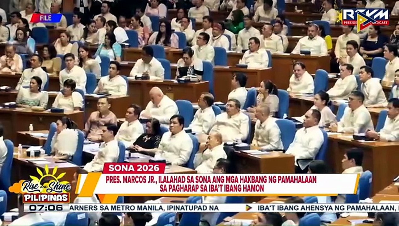 #SONA2026 PBBM, handa na para sa kanyang ika-5 #SONA |  ulat ni Kenneth Paciente