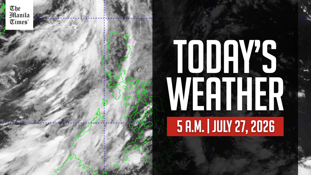 Today's Weather, 5 A.M. | Jul. 27, 2026