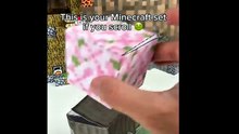 Minecraft carboard designe and blocks