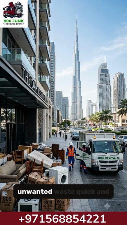 Junk Removal Downtown City | +971568854221