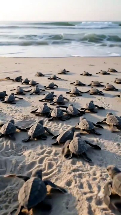 Only 1 in 1,000 Survive | Sea Turtle Hatchling Journey | Deep Wildlife