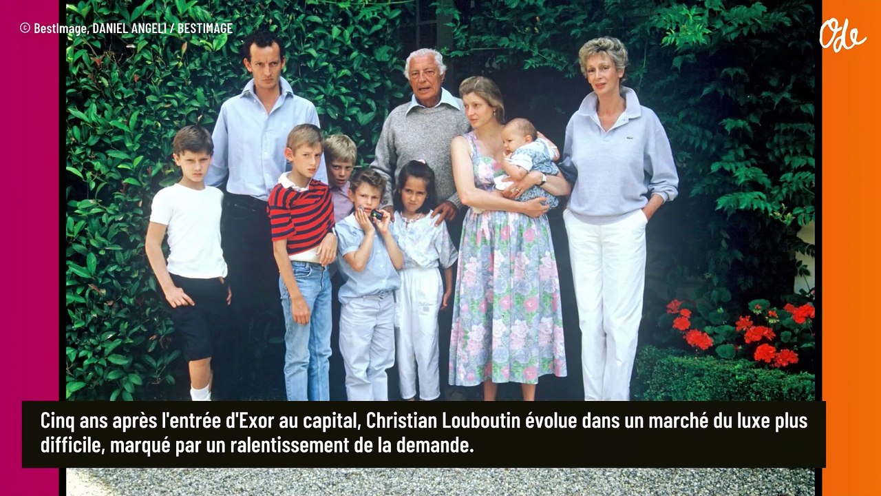 La famille Agnelli, propriétaire de Ferrari et de la Juventus de Turin, s’offre une marque française iconique aux semelles rouges
