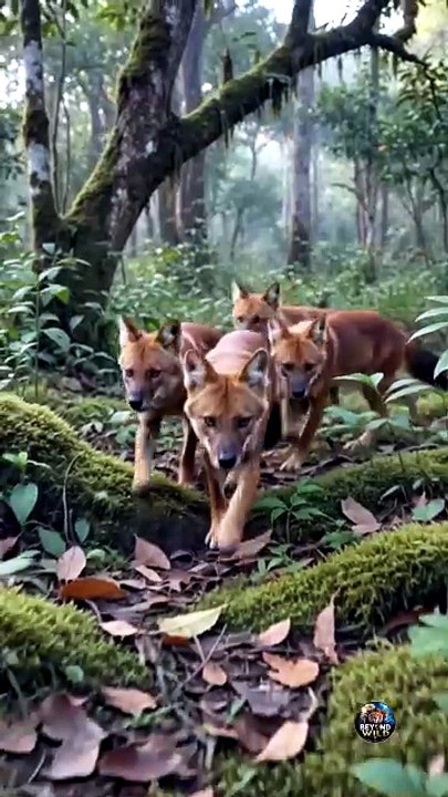 🐺 Imagine hearing whistles in the forest and discovering they're coming from wild dogs.