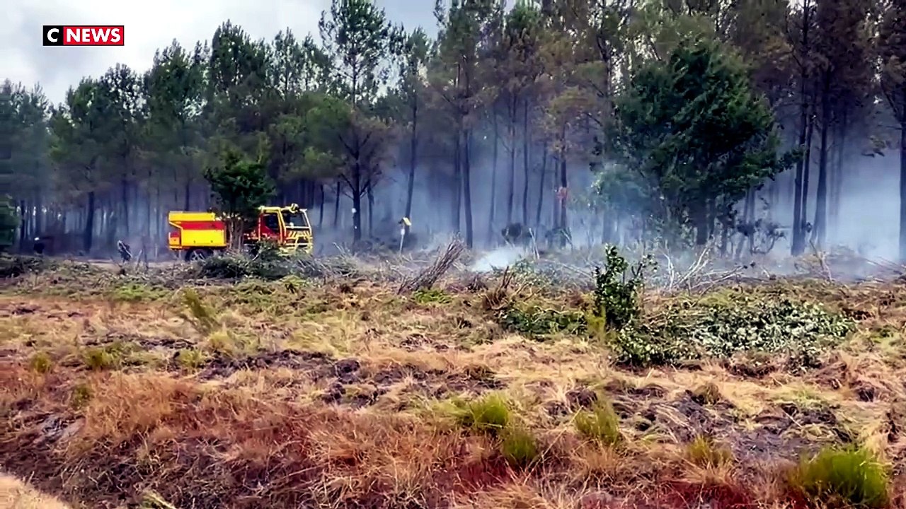 Gironde : Face aux incendies, des pompiers fatigués qui sont soutenus chaque instant par la population