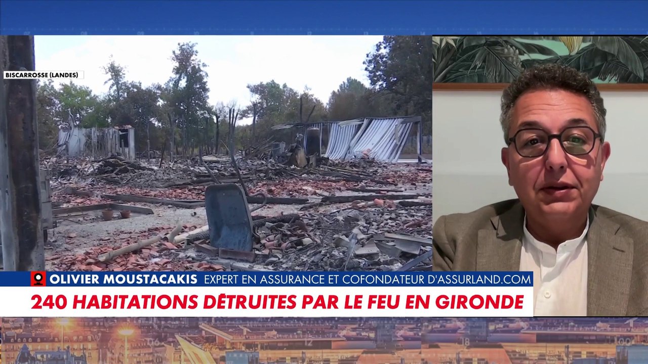 Olivier Moustacakis donne des conseils pour obtenir une indemnisation en lien avec les incendies