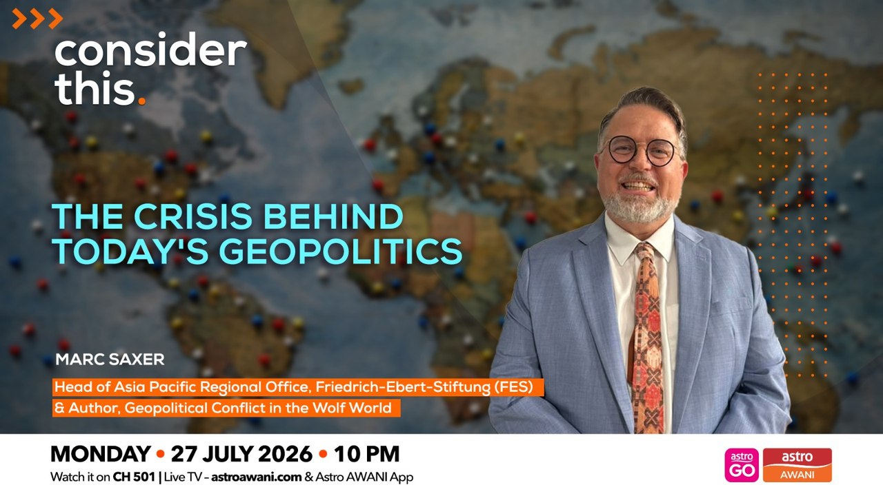 Consider This: The Crisis Behind Today's Geopolitics