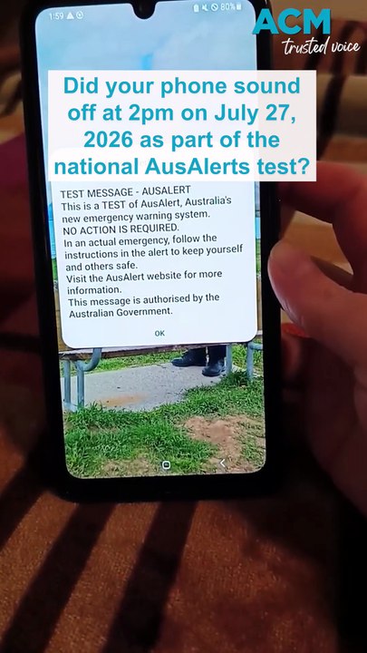 AusAlert test siren: did your phone sound off?
