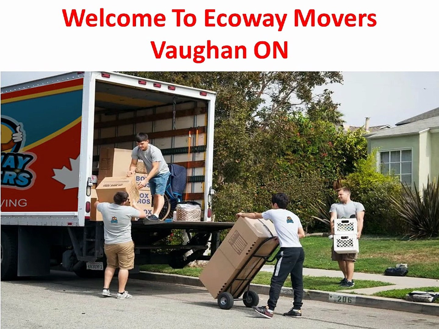 Ecoway Movers : Top-Rated Moving Company in Vaughan, ON