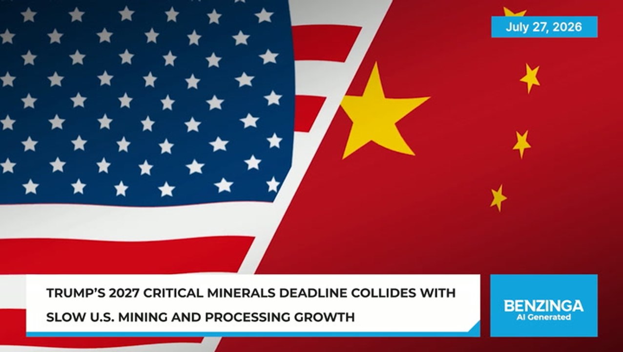 Trump's Minerals Deadline