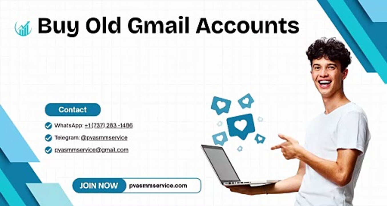 Buy Old Gmail Account- PVA, Bulk, Cheap