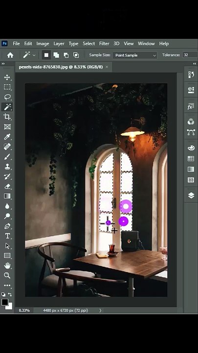 How to Add Window Sun Rays Effect in Photoshop