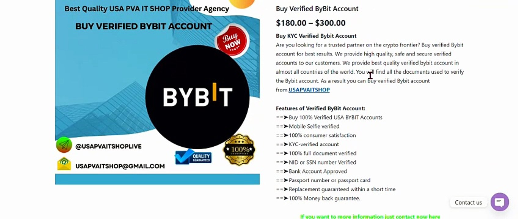 Verified Bybit Accounts Marketplace: Top 10 Vendors ...