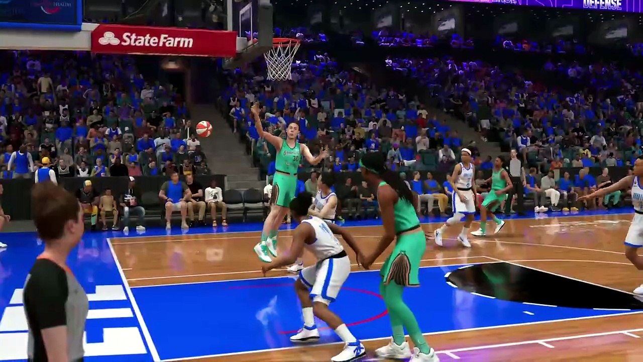 NBA 2K26 (2025 WNBA) GM 35 NY vs STP