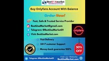 #@1. Best sites to Buy Onlyfans account with balance