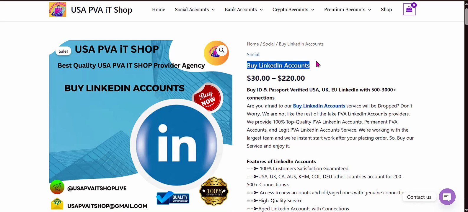 Buy LinkedIn Accounts in 2026: Best Sites, Costs