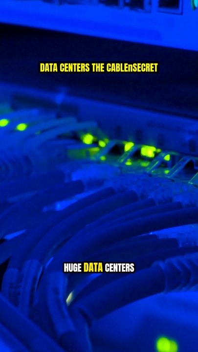 Data Centers: The Cable Secret! 🤯