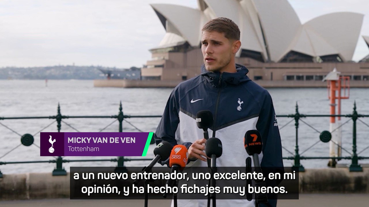 Van de Ven: "El Tottenham tiene nuevas aspiraciones"