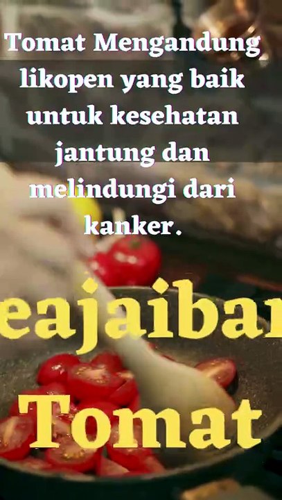 manfaat tomat untuk kesehatan kita