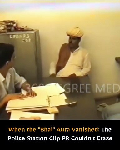 When the "Bhai" Aura Vanished: The Police Station Clip PR Couldn't Erase