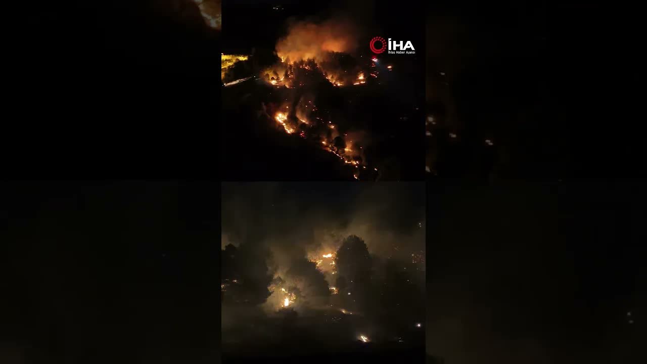 Adıyaman’da orman yangını