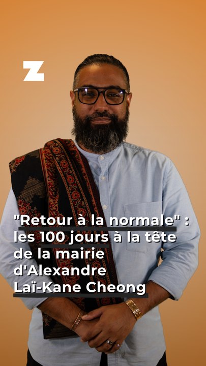 "Retour à la normale" : la vidéo des 100 jours d'Alexandre Laï-Kane Cheong à la tête de la mairie de Sainte-Suzanne