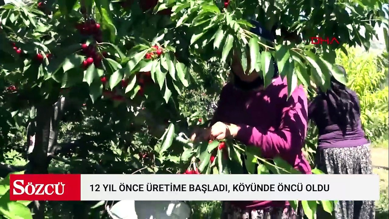 12 yıl önce üretime başladı köyünde öncü oldu