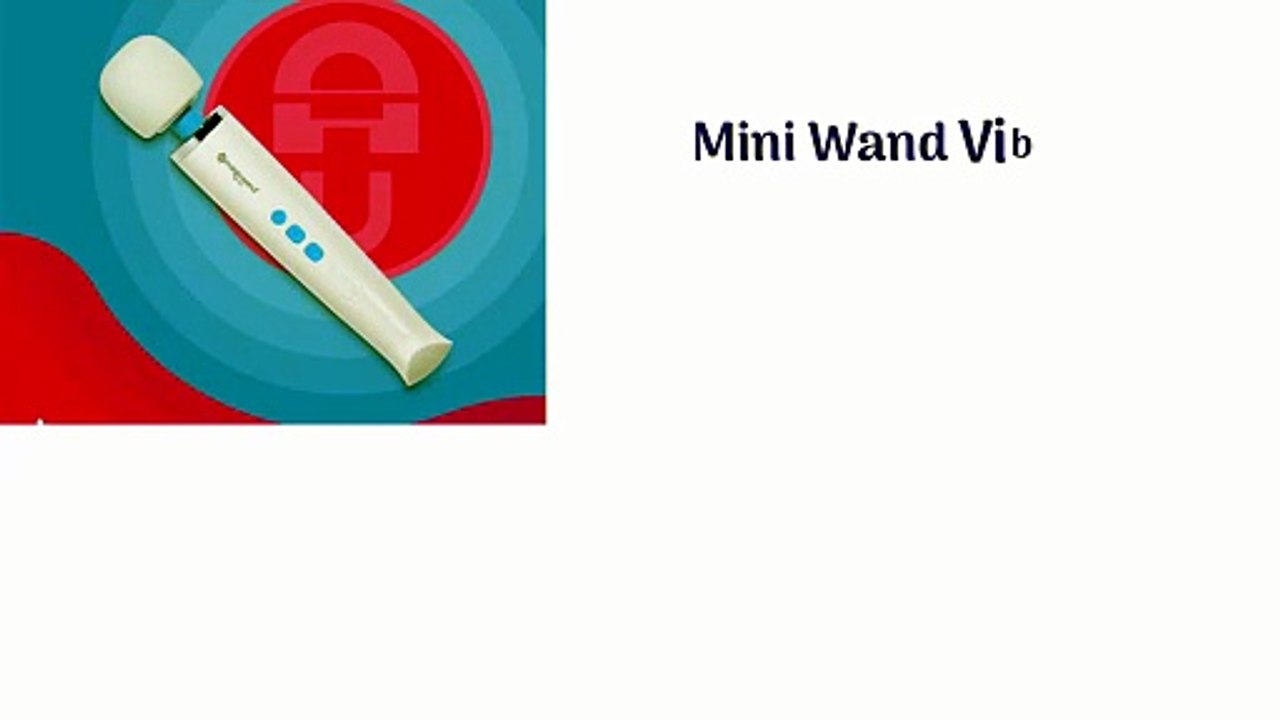Mini Wand Vibrator
