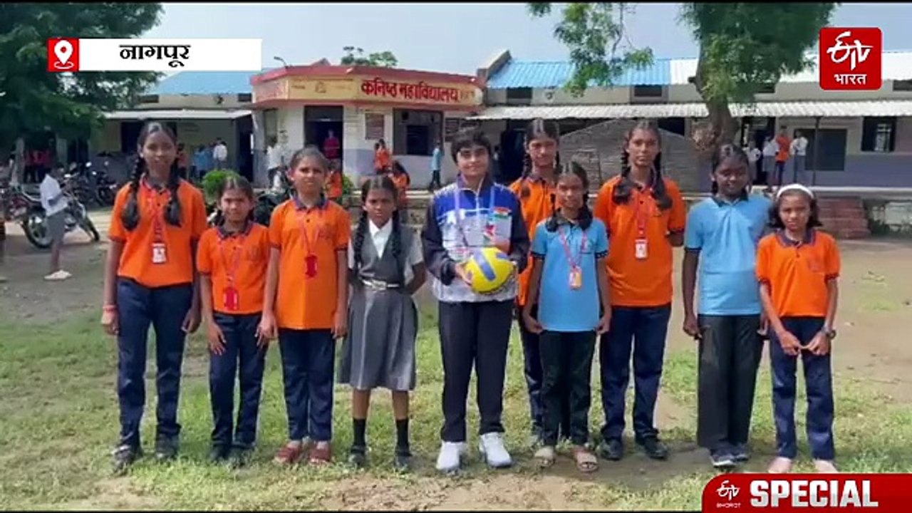 शाळेच्या मैदानातून थेट जगाच्या व्हॉलीबॉल कोर्टवर! वर्धा जिल्ह्यातील माहेश्वरीचा प्रेरणादायी प्रवास