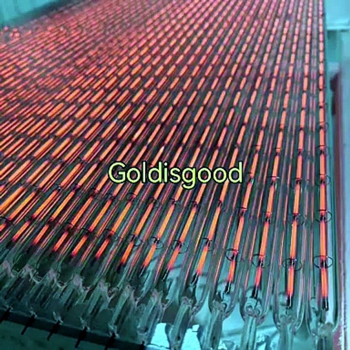 Infrared Heat Lamp 850mm 220V 2500W for Plastic Extrusion Machine Heating System High Efficiency