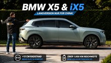 BMW X5 und BMW iX5: Mehr Komfort dank langem Radstand