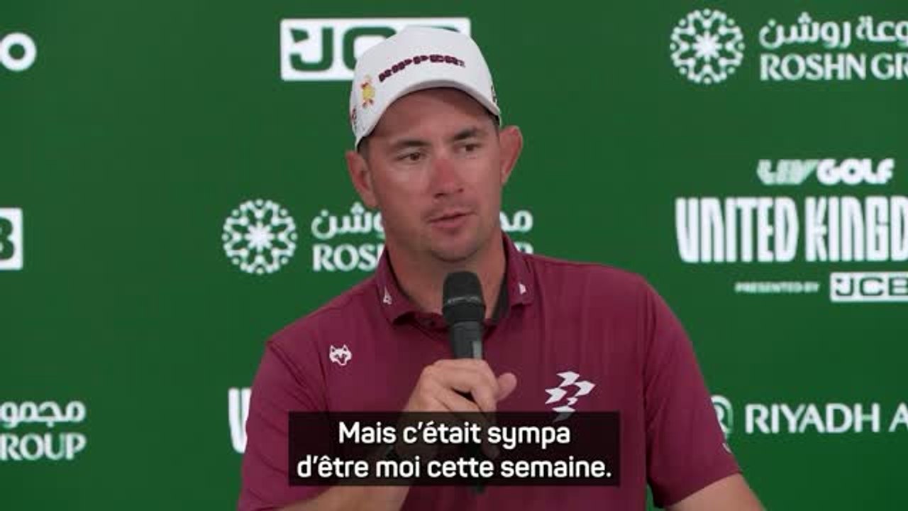 LIV Golf UK - Herbert : "C’était sympa d’être moi cette semaine"