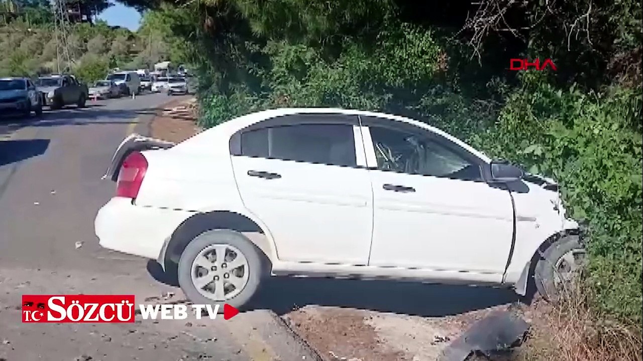 Hafriyat kamyonu ile otomobil çarpıştı; 1 ölü, 2 yaralı