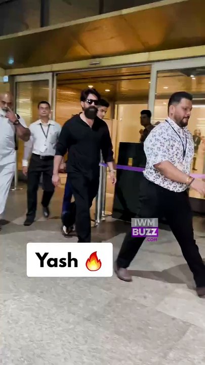 Yash makes a stylish return to Mumbai, turning heads with his signature swag