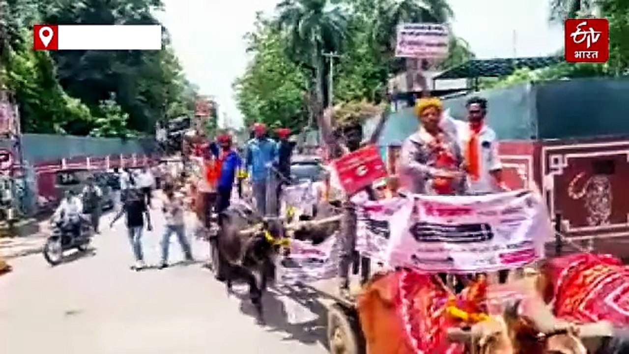 गौ हत्या बंद करने की मांग, भीलवाड़ा में साधु-संतों का पैदल मार्च
