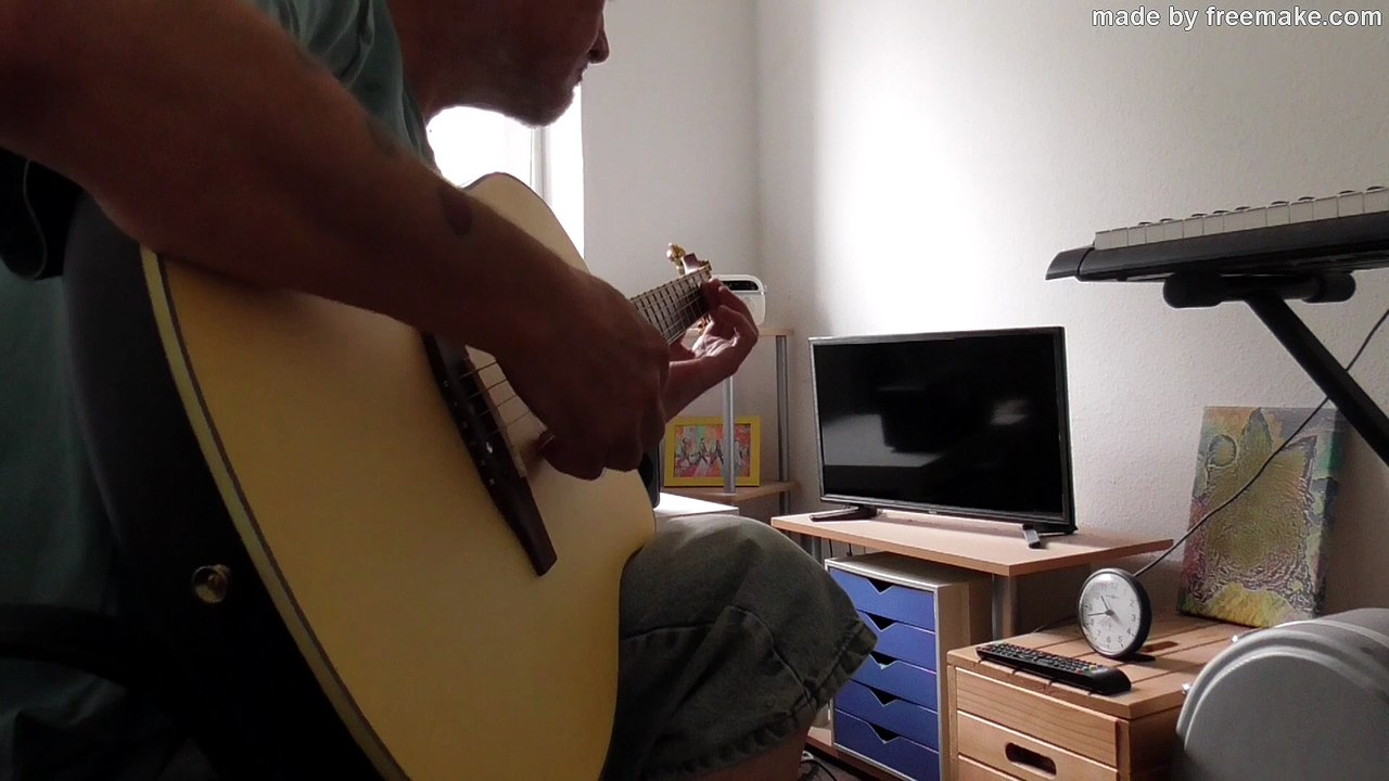 Die To Live (Steve Vai Cover with Electric Guit...