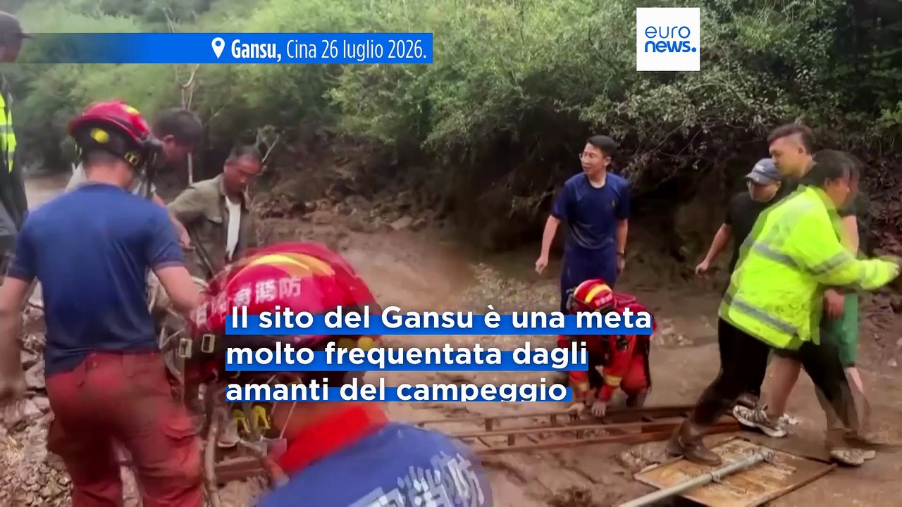 Cina, alluvione lampo in sito turistico: 10 morti e circa 20 feriti