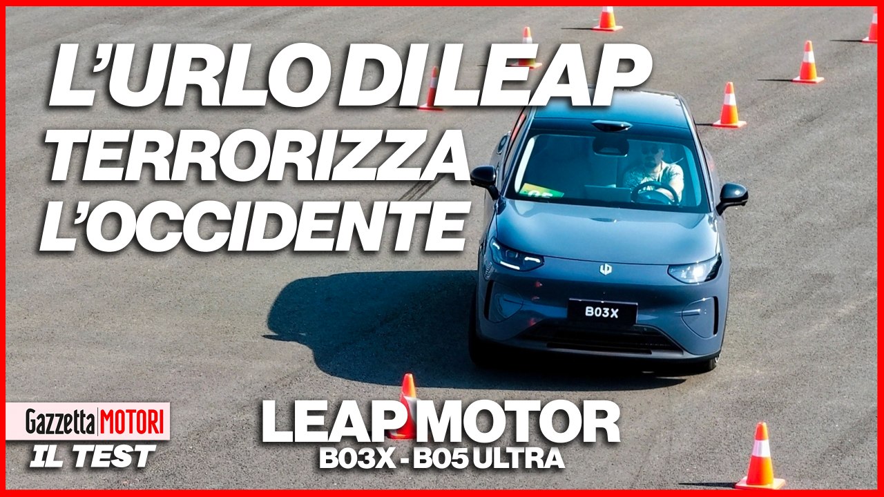 Esclusiva Leapmotor: alla guida delle elettriche B03X e B05 Ultra