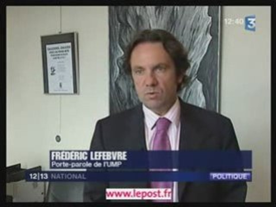 Ségolène Royal "pète un câble" (F.Lefebvre)
