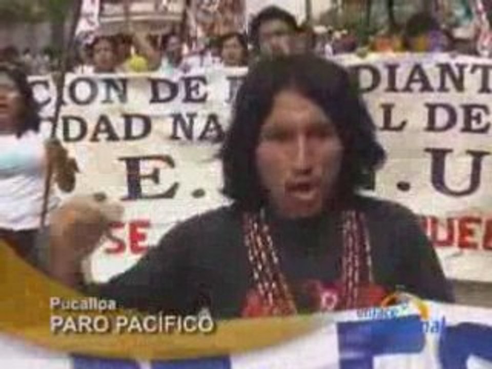 PARO PACÍFICO - PUCALLPA