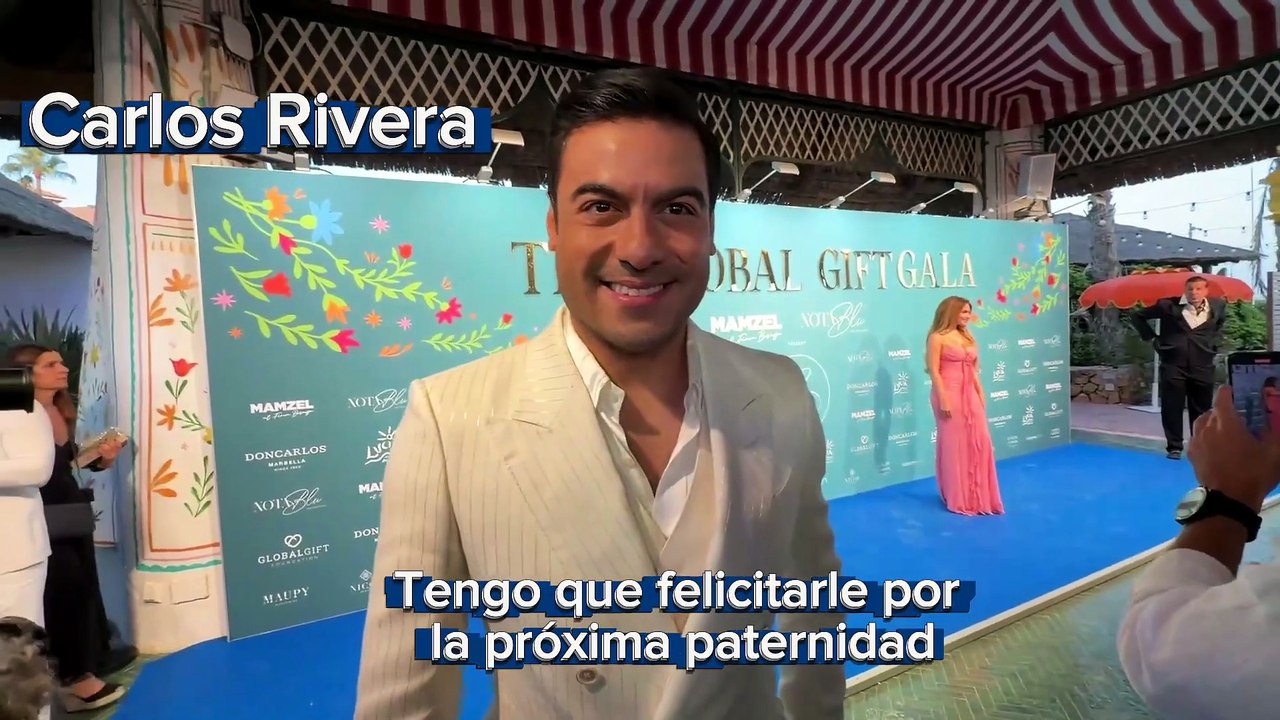 Carlos Rivera revela nuevos detalles acerca del embarazo de su mujer: "Es una niña, estamos muy ilusionados"