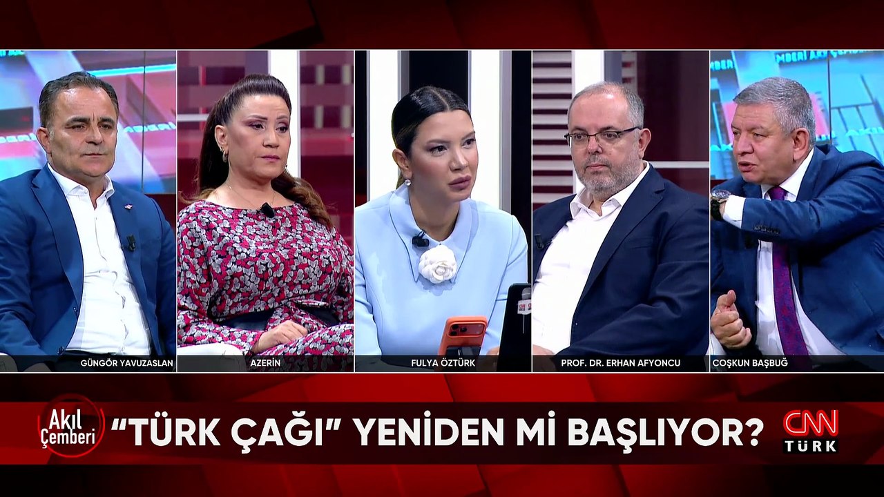 Erhan Afyoncu ve Azerin ile Türk dünyasına dair tüm kritik başlıklar Akıl Çemberi’nde masaya yatırıldı